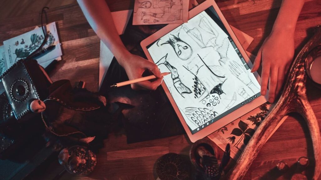 Neglecting traditional art fundamentals