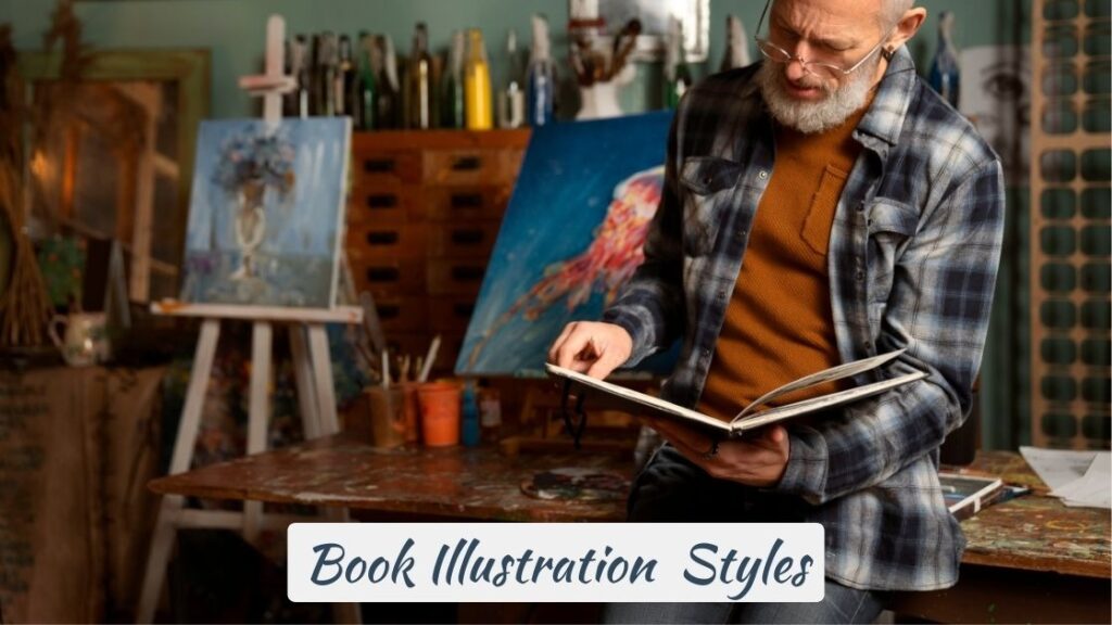 book illustration styles