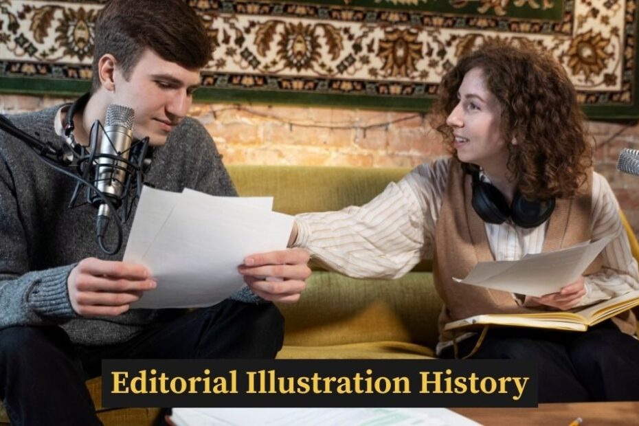 Editorial illustration history